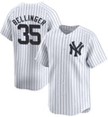 New York Yankees #35 Cody Bellinger White FEDASGOGE 2024 Home Limited With Name Stitched Jersey