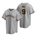 San Francisco Giants #9 Brandon Belt 2020 Grey FEDASGOGE Jersey
