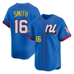 Los Angeles Dodgers #16 Will Smith Player Blue FEDASGOGE All-Star Limited Home Stitched Jerseys