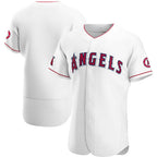 Los Angeles Angels White FEDASGOGE Home Authentic Team Jersey