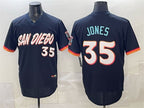 San Diego Padres #35 Randy Jones Obsidian FEDASGOGE 2026 City Connect Stadium Stitched Jersey