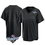 Los Angeles Dodgers #18 Yoshinobu Yamamoto Player Black FEDASGOGE World Series Pitch Fashion T-shirt Stitched Jerseys