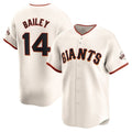San Francisco Giants #14 Patrick Bailey Cream FEDASGOGE 2024 Home Limited Stitched Jersey