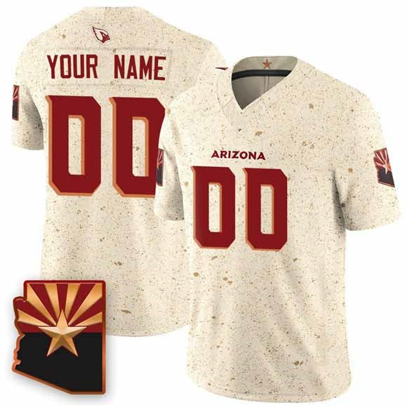 Custom A.Cardinals Active Player Natural FEDASGOGE 2025 F.U.S.E. ¡°Rivalries¡± Vapor Untouchable Limited Stitched Jersey