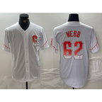 San Francisco Giants #62 Logan Webb White FEDASGOGE City Connect Stitched Cool Base Jersey