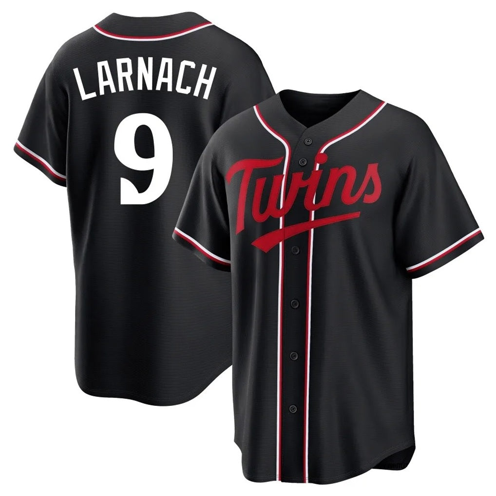 Minnesota Twins #9 Trevor Larnach Player Black FEDASGOGEFashion Out Home Limited Stitched Jerseys