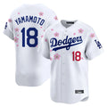 Los Angeles Dodgers #18 Yoshinobu Yamamoto Player White FEDASGOGE Tokyo Series Vapor Premier Limited Stitched Jerseys