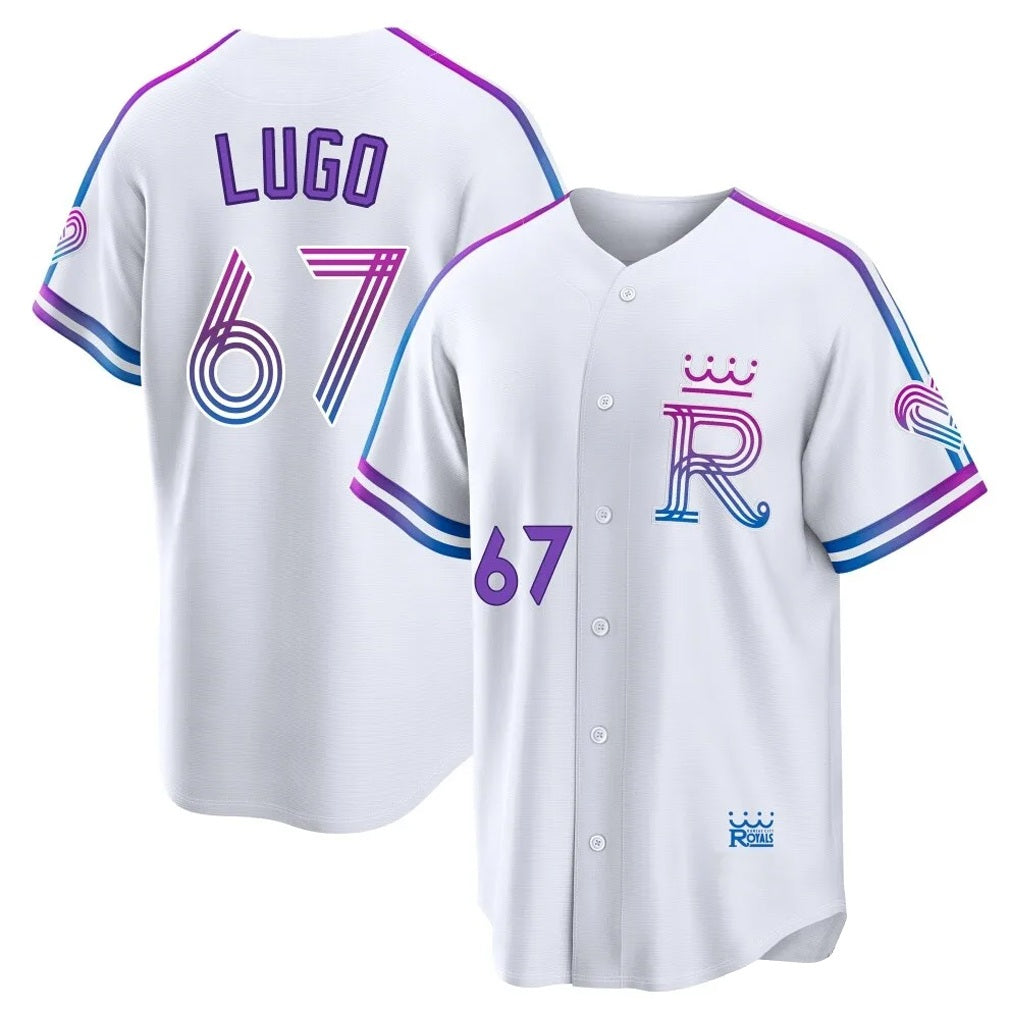 Kansas City Royals #67 Seth Lugo Player White FEDASGOGE 2026 City Connect Limited Home Stitched Jerseys