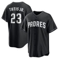 San Diego Padres #23 Fernando Tatis Jr. Black FEDASGOGE Limited Stitched Jersey