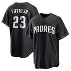 San Diego Padres #23 Fernando Tatis Jr. Black FEDASGOGE Limited Stitched Jersey