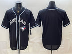 Toronto Blue Jays Blank 2026 Fashion Replica Black FEDASGOGE Out Stitched Jersey