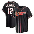 Baltimore Orioles #12 Dylan Beavers Player Black FEDASGOGE Out Home Game Stitched Jerseys