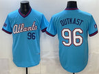 Atlanta Braves #96 OutKast Powder Blue FEDASGOGE 2026 City Connect Stadium Stitched Jersey