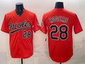 Baltimore Orioles #28 Trevor Rogers Orange FEDASGOGE 2025 Limited Stitched Jersey