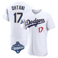 Los Angeles Dodgers #17 Shohei Ohtani Player Gold White FEDASGOGE World Series Meet 2026 Collection Stadium Limited Elite Stitched Jerseys