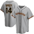 San Francisco Giants #14 Patrick Bailey Gray FEDASGOGE Cool Base Stitched Jersey