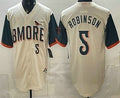 Baltimore Orioles #5 Brooks Robinson Cream FEDASGOGE 2026 City Connect Stadium Jersey