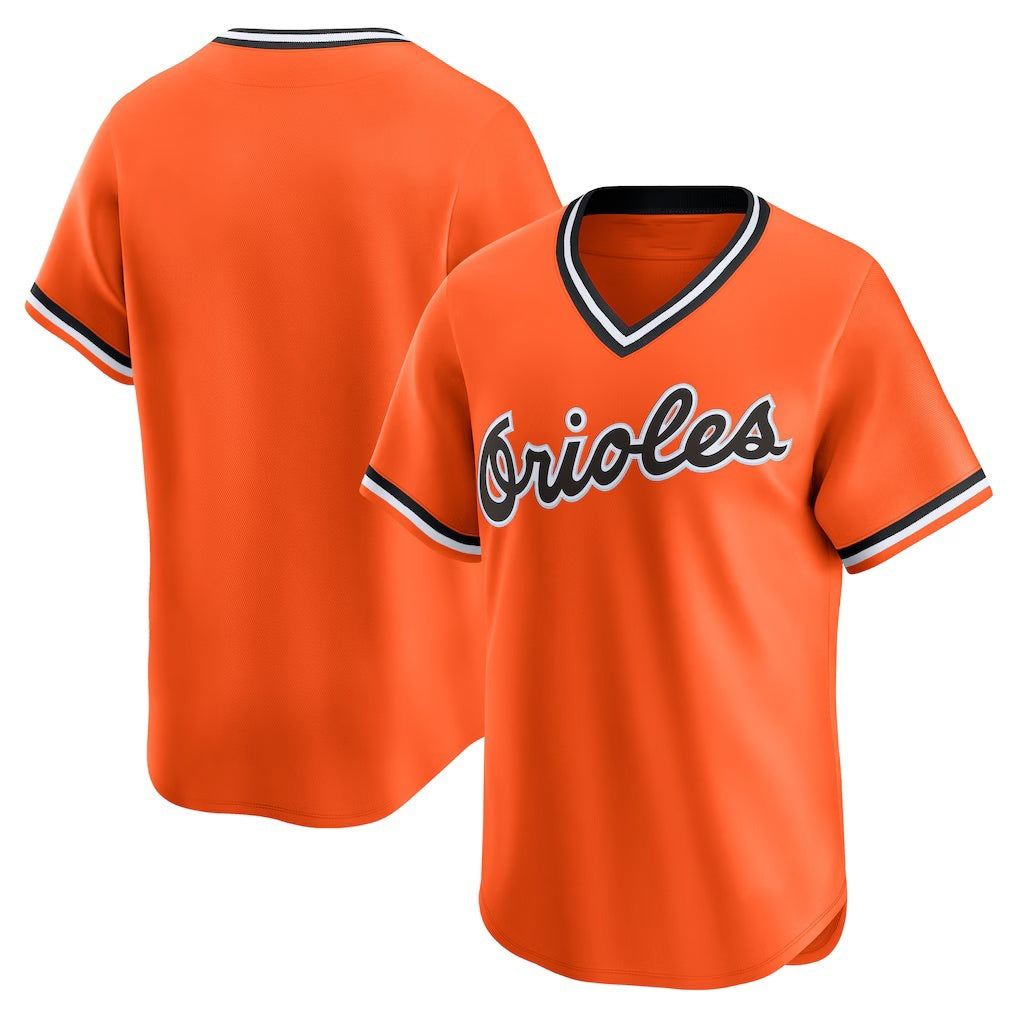 Baltimore Orioles Orange FEDASGOGE Throwback Cooperstown Collection Limited Jersey