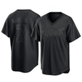 Detroit Tigers #7 Kevin McGonigle Player Black FEDASGOGE T-shirt Home Game Stitched Jerseys