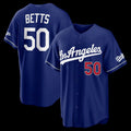 Los Angeles Dodgers #50 Mookie Betts Royal FEDASGOGE Alternate Stadium Jersey