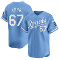 Kansas City Royals #67 Seth Lugo Player Light Blue FEDASGOGE Alt Limited Home Stitched Jerseys