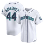 Seattle Mariners #44 Julio Rodr¨ªguez White FEDASGOGE Home Limited Player Jersey