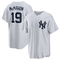 New York Yankees #19 Ryan McMahon White FEDASGOGE 2025 Cool Base Stitched Jersey