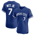 Kansas City Royals #7 Bobby Witt Jr. Royal FEDASGOGE Alternate 2 Elite Player Jersey