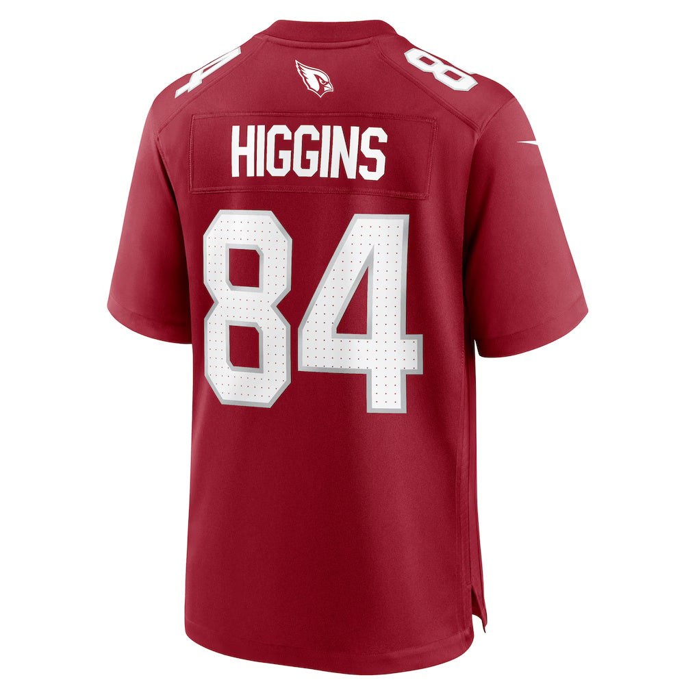 A.Cardinals #84 Elijah Higgins Cardinal FEDASGOGE Team Game Jersey