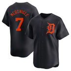 Detroit Tigers #7 Kevin McGonigle Player Navy FEDASGOGE Home Limited Stitched Jerseys