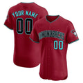 Custom Arizona Diamondbacks 2024 Flex Base Jersey ¨C Red FEDASGOGE