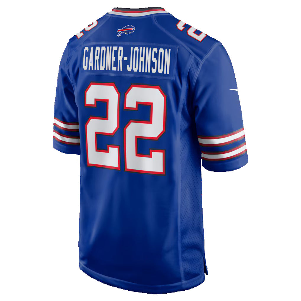 B.Bills #22 Chauncey Gardner-Johnson Royal FEDASGOGE Team Game Jersey