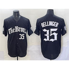 New York Yankees #35 Cody Bellinger Black FEDASGOGE 'Gothic Legacy Edition' Vapor Premier Limited Stitched Jersey