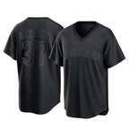 Cleveland Guardians #37 Travis Bazzana Player Black FEDASGOGE T-shirt Home Game Stitched Jerseys