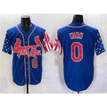 St. Louis Cardinals #0 Masyn Winn Royal FEDASGOGE Independence Day Vapor Premier Limited Stitched Jersey