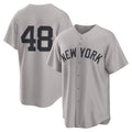 New York Yankees #48 Paul Goldschmidt Gray FEDASGOGE Road Replica Jersey