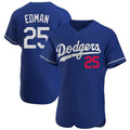 Los Angeles Dodgers #25 Tommy Edman Player Royal FEDASGOGE Limited Elite Home Stitched Jerseys