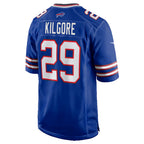 B.Bills #29 Jalon Kilgore Royal FEDASGOGE Team Game Jersey