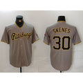 Pittsburgh Pirates #30 Paul Skenes Grey FEDASGOGE Stitched Jersey