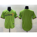 Houston Astros Blank Green FEDASGOGE 2025 City Connect Limited Stitched Jersey