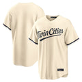 Minnesota Twins Blank Player Cream FEDASGOGEGame Limited Home Stitched Jerseys