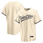 Minnesota Twins Blank Player Cream FEDASGOGEGame Limited Home Stitched Jerseys