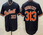 Detroit Tigers #313 Motor City Navy FEDASGOGE Limited Jersey