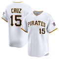 Pittsburgh Pirates #15 Oneil Cruz White FEDASGOGE Home Limited Player Jersey