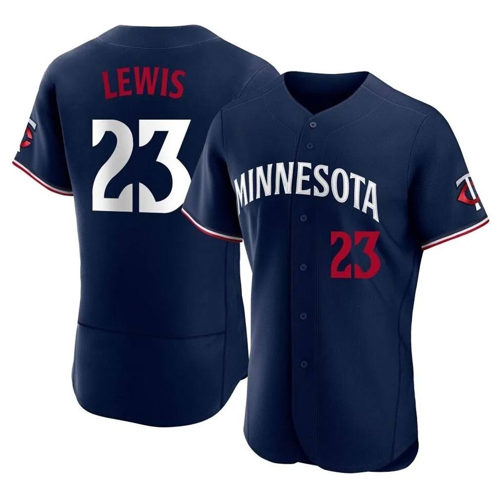 Minnesota Twins #23 Royce Lewis Player Navy FEDASGOGEReplica Home Limited Elite Stitched Jerseys