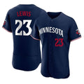 Minnesota Twins #23 Royce Lewis Player Navy FEDASGOGEReplica Home Limited Elite Stitched Jerseys