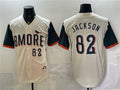 Baltimore Orioles #82 Jeremiah Jackson Natural FEDASGOGE 2026 City Connect Stadium Stitched Jersey