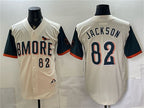 Baltimore Orioles #82 Jeremiah Jackson Natural FEDASGOGE 2026 City Connect Stadium Stitched Jersey