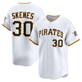 Pittsburgh Pirates #30 Paul Skenes White FEDASGOGE Home Limited Player Jersey
