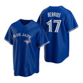 Toronto Blue Jays #17 Jose Berrios Royal FEDASGOGE Alternate Cool Base Jersey
